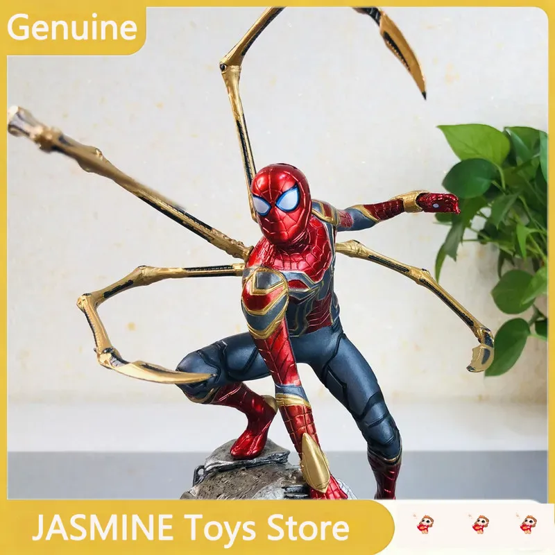 Anime Merchandise For Kids - 17 センチメートルスパイダーマンアクションフィギュアスーパーヒーロースパイダーマンアニメフィギュアコレクションミニモデルおもちゃ映画 & コミックグッズキッズギフト