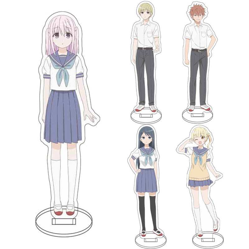 Anime Merchandise Gift - 16CMアニメ「表情のない柏田」と「表情豊かな尾田」 ‌ ‌ フィギュア 桂田さん 小田くん