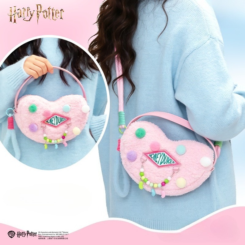 Anime Merchandise Bag - 新しいハリーポッターファッションビビドビーンミニハンドバッグ女の子のためのかわいい子供クロスボディショルダーバッグ子供の誕生日パーティーギフト