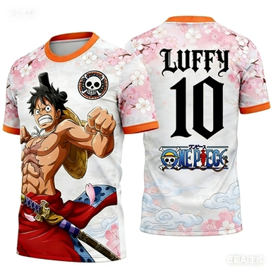 Anime Merchandise Clothes - 2026アニメ柄トレーニングジャージ速乾快適素材Tシャツ半袖