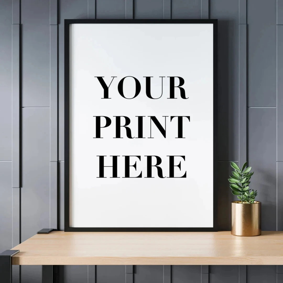 Anime Poster Print - カスタムキャンバスプリント写真ウォールアート、家族、ペット、アニメ、誕生日、結婚式、風景、家の装飾、ギフト用のパーソナライズされたポスター