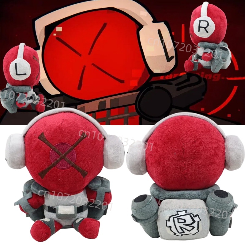 Anime Merchandise For Kids - 新しいアニメキルドロイドぬいぐるみかわいい 22 センチメートルゲームキルドロイド赤いロボット収集商品ぬいぐるみ子供の誕生日プレゼント