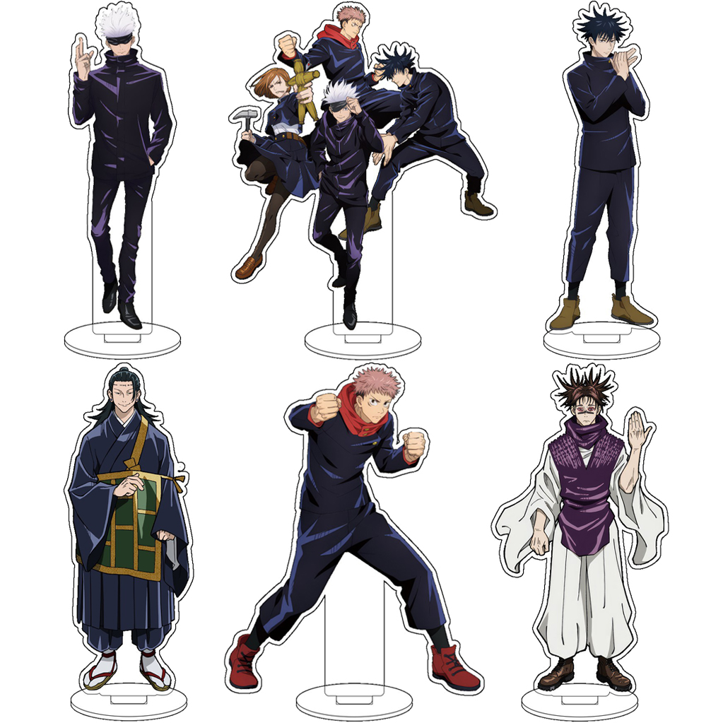 Anime Merchandise Gift - 16 センチメートルアニメ呪術廻戦五条悟いたどりいゆうじ伏黒恵禅音マキコスアクリルフィギュアスタンド装飾品クリスマスギフト