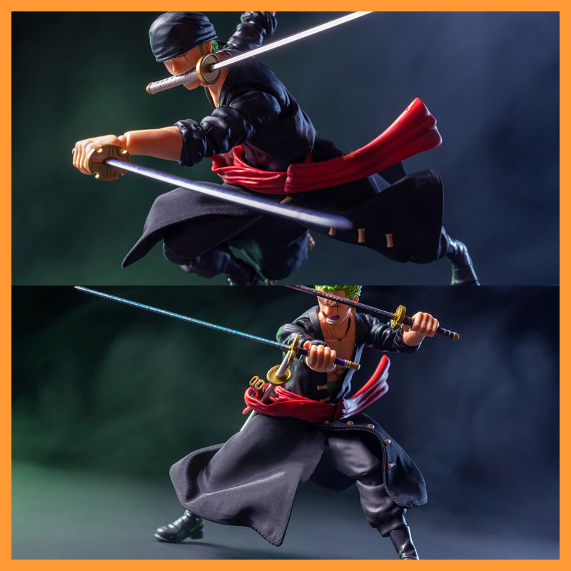 Zoro Anime Merchandise - 【高品質】shf 1/12 スケール クラシックな日本のアニメのキャラクター ロロノア・ゾロ スカート服モデル