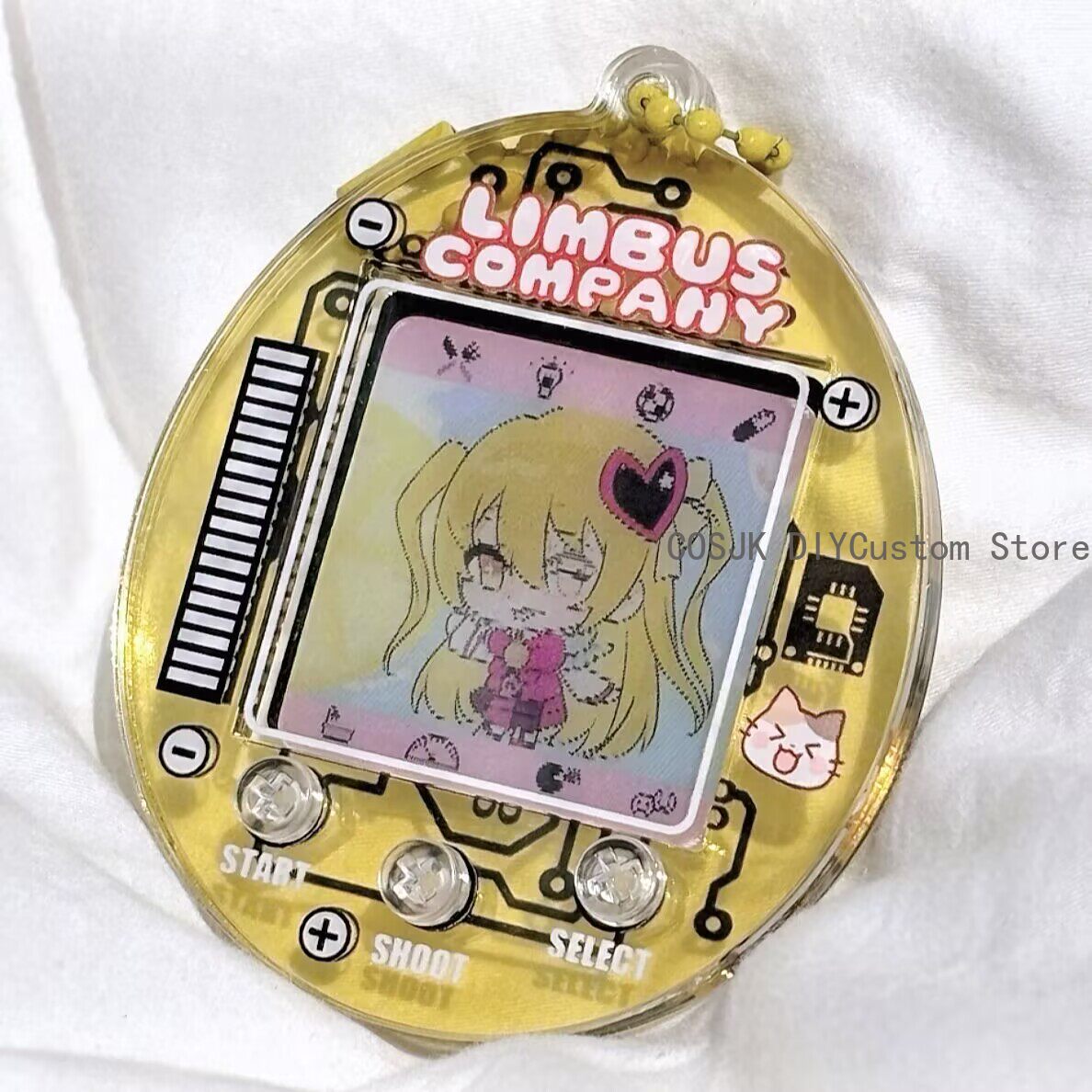 Anime Merchandise Bag - かわいいリムバスカンパニー ドン・キホーテ イシュマエル・ファウスト グレゴール・ヒースクリフ カワイイたまごっちキーホルダー アクリルバッグチャーム