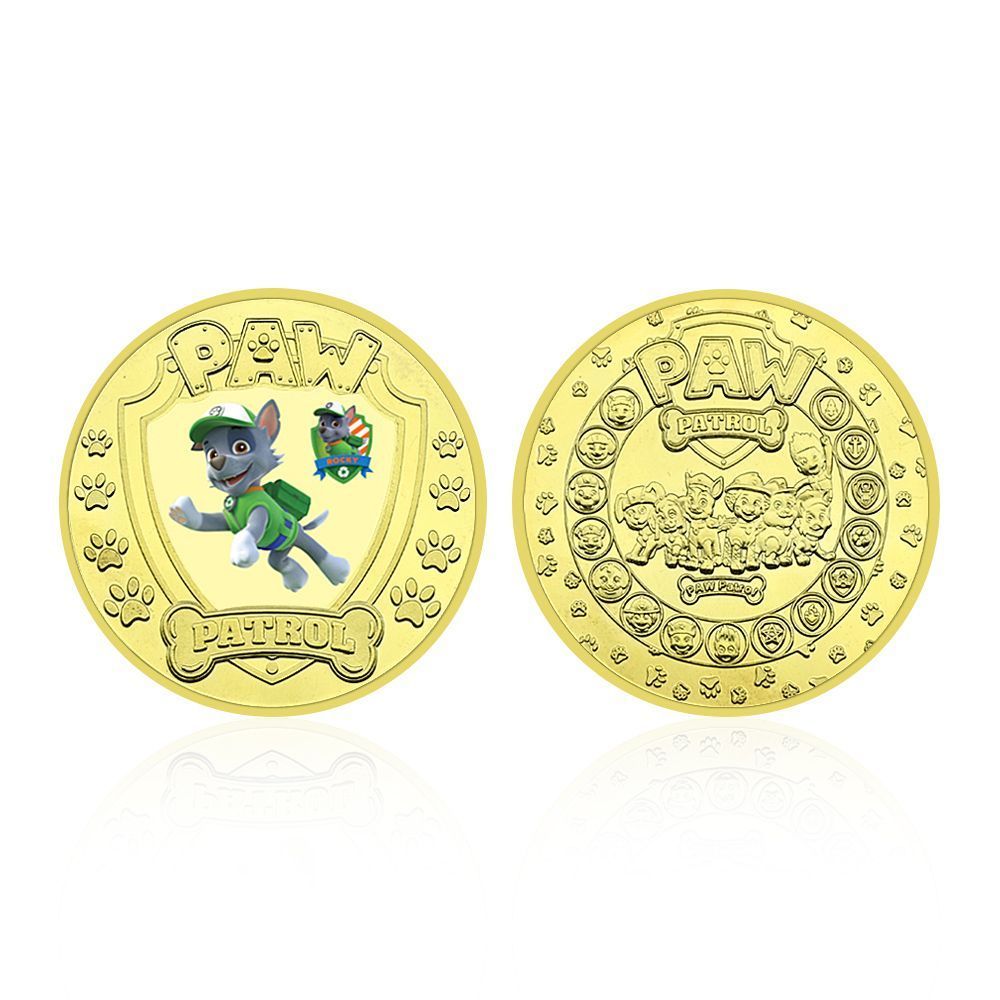 新しいコレクタブルPAWパトロール記念コインアニメダイキャス - Anime Merchandise For Kids のレビューと価格