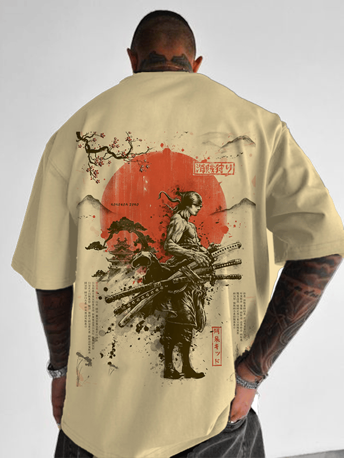 ワンピースアクションアニメゾロプリント男性女性綿 Tシャツ原 - Zoro Anime Merchandise のレビューと価格