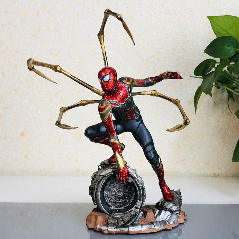 17 センチメートルスパイダーマンアクションフィギュアスーパ - Anime Merchandise For Kids のレビューと価格