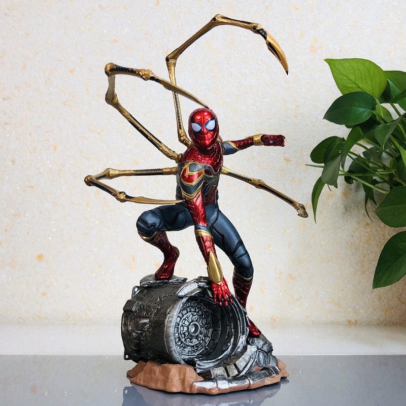 17 センチメートルスパイダーマンアクションフィギュアスーパ - Anime Merchandise For Kids のレビューと価格