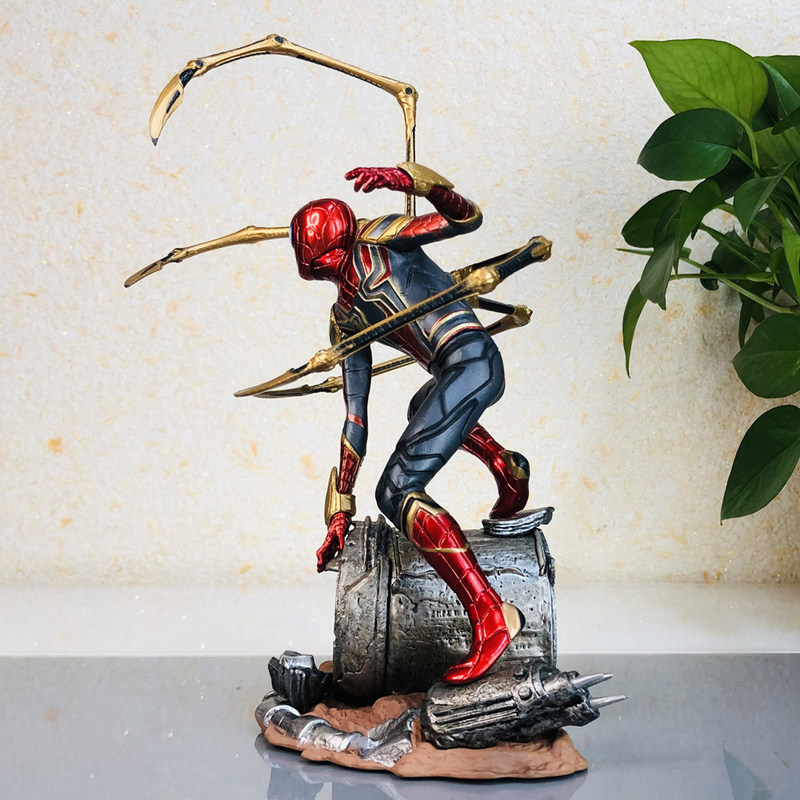 17 センチメートルスパイダーマンアクションフィギュアスーパ - Anime Merchandise For Kids のレビューと価格