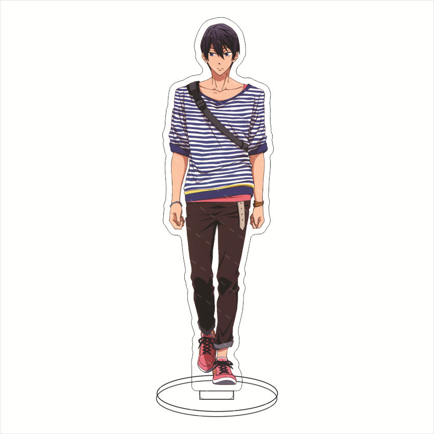 16CMアニメアクリルフィギュア無料！ 七瀬はるか 松岡凛  - Anime Merchandise Gift のレビューと価格