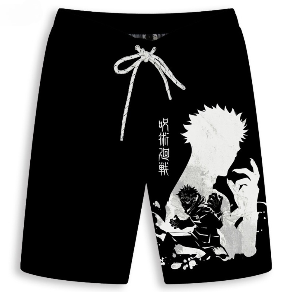 メンズ 五条悟 プリント ショーツ 男性 女性 スポーティー - Anime Merchandise Store Japan のレビューと価格