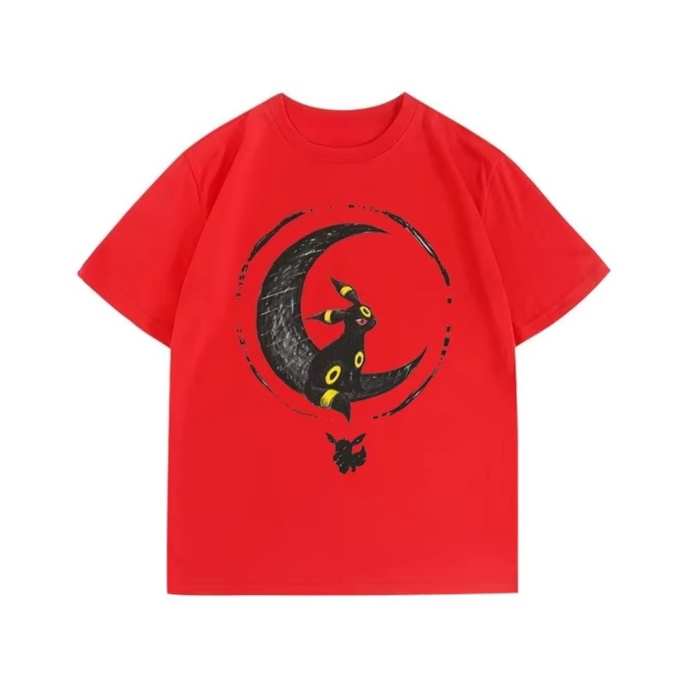 夏新作ポケモン漫画ウムレオンプリント Tシャツ男性と女性の  - Anime Merchandise Store Japan のレビューと価格