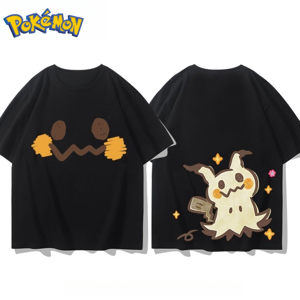 ポケモン ミミッキュ 前後プリント Tシャツ メンズ レディ - Anime Merchandise Store Japan のレビューと価格