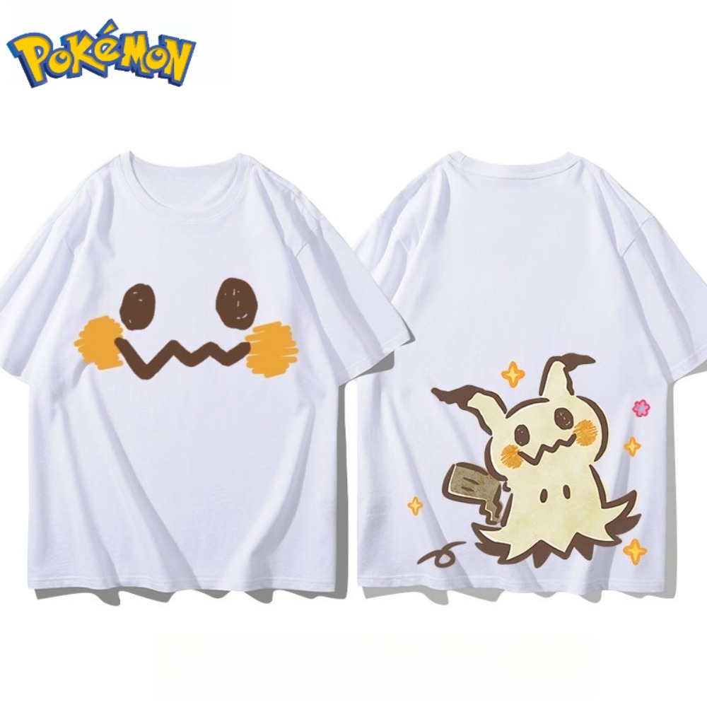 ポケモン ミミッキュ 前後プリント Tシャツ メンズ レディ - Anime Merchandise Store Japan のレビューと価格