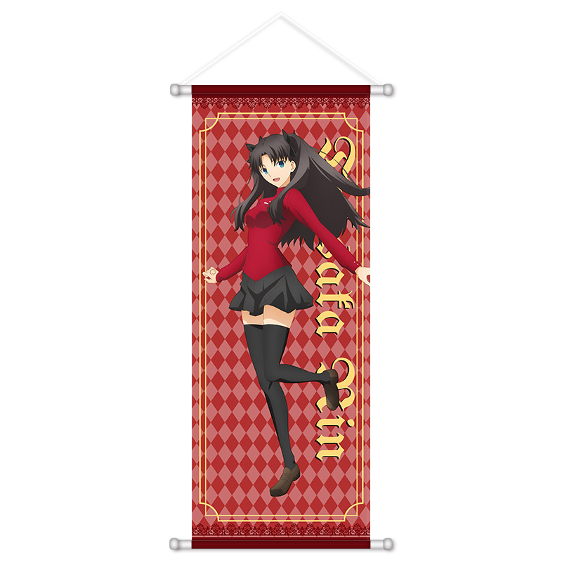 フェイトゲームアニメ周辺装飾品掛け軸絵画アルトリアリンサクラ - Anime Poster Print のレビューと価格