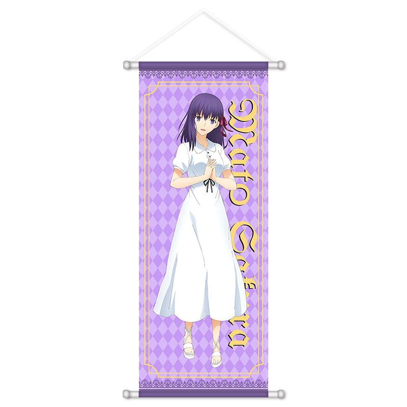 フェイトゲームアニメ周辺装飾品掛け軸絵画アルトリアリンサクラ - Anime Poster Print のレビューと価格