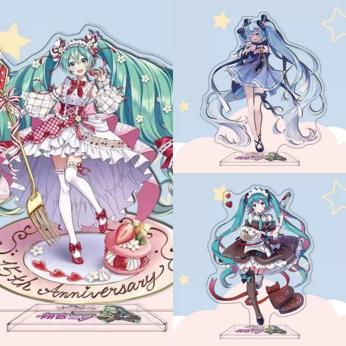 初音ミク アニメキャラクター アクリルスタンド バーチャルシ - Anime Merchandise Gift のレビューと価格