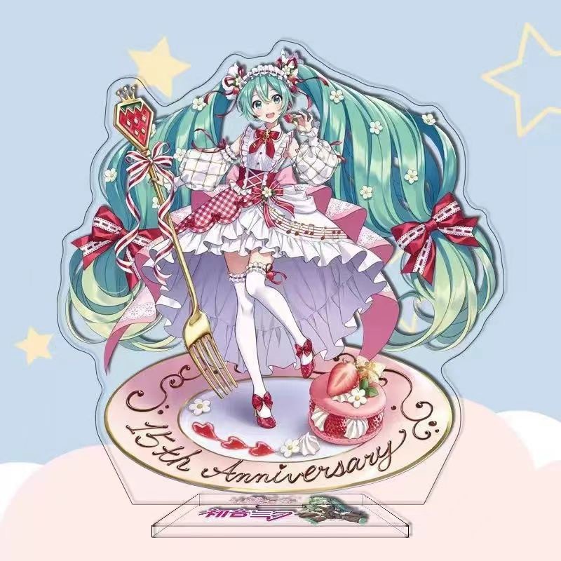 初音ミク アニメキャラクター アクリルスタンド バーチャルシ - Anime Merchandise Gift のレビューと価格