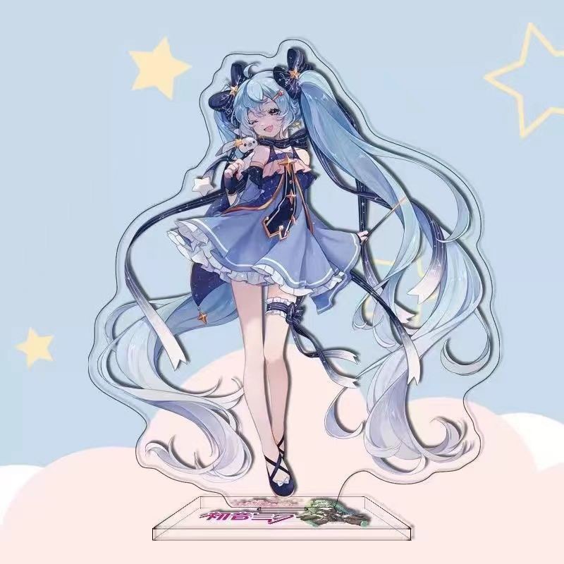 初音ミク アニメキャラクター アクリルスタンド バーチャルシ - Anime Merchandise Gift のレビューと価格