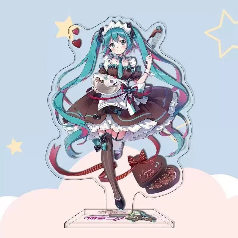 初音ミク アニメキャラクター アクリルスタンド バーチャルシ - Anime Merchandise Gift のレビューと価格