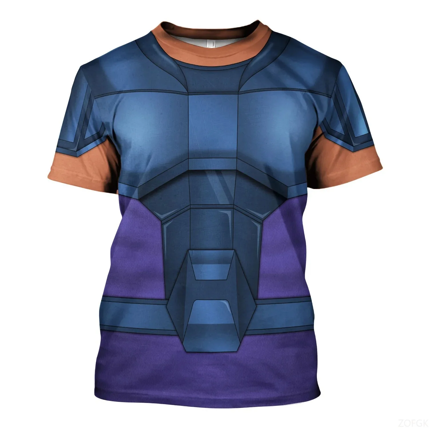 3D ファッション新漫画アニメ聖闘士星矢プリント半袖夏カジュ - Anime Merchandise Clothes のレビューと価格