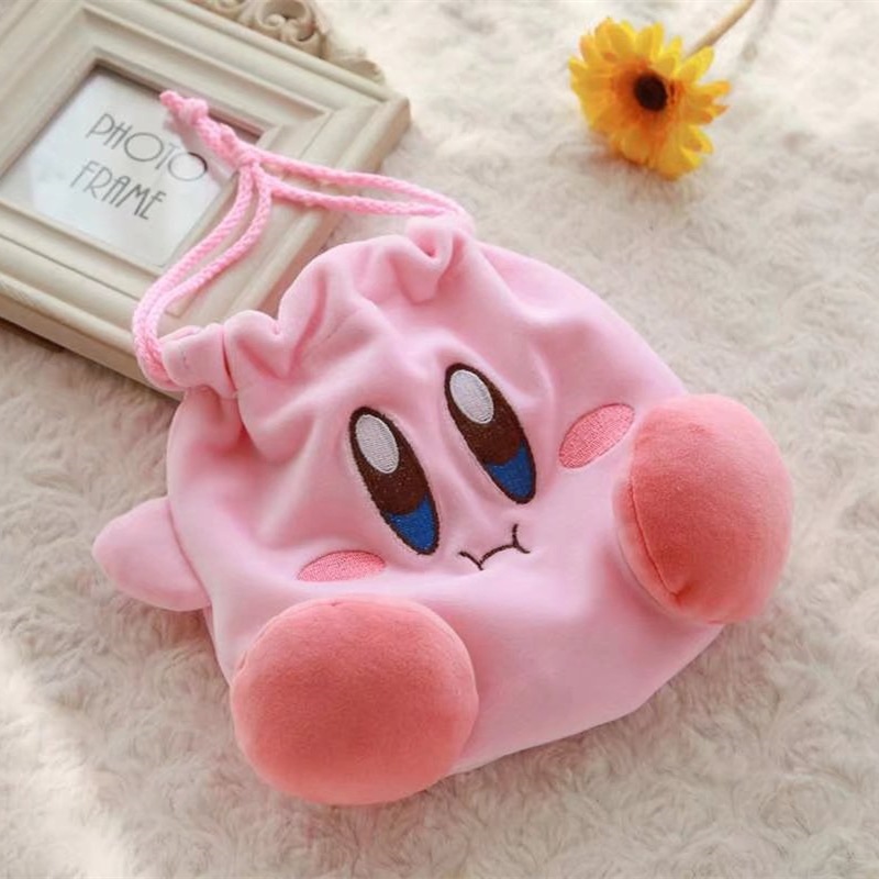 かわいいスターカービィのコスメ収納バッグ、カワイイ漫画柄の大 - Anime Merchandise Bag のレビューと価格