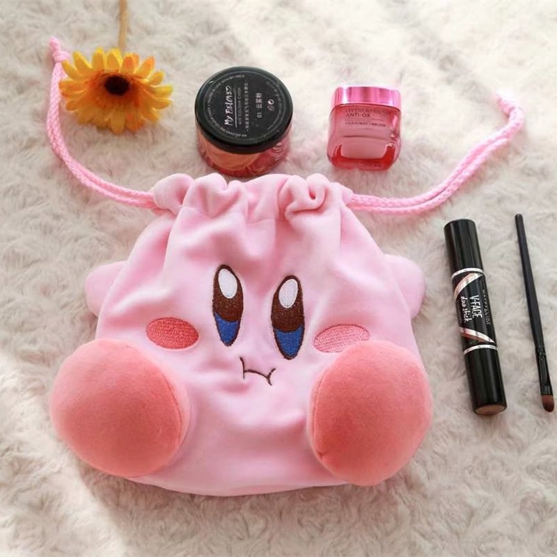 かわいいスターカービィのコスメ収納バッグ、カワイイ漫画柄の大 - Anime Merchandise Bag のレビューと価格