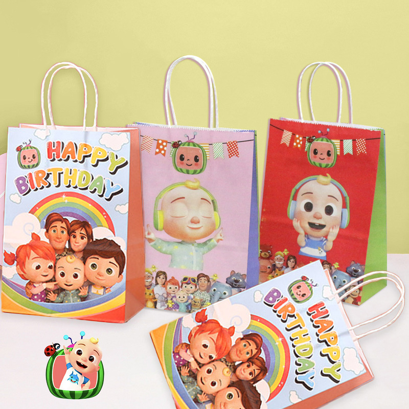 ココメロン パーティーギフトバッグセット かわいい漫画の男の - Anime Merchandise Bag のレビューと価格