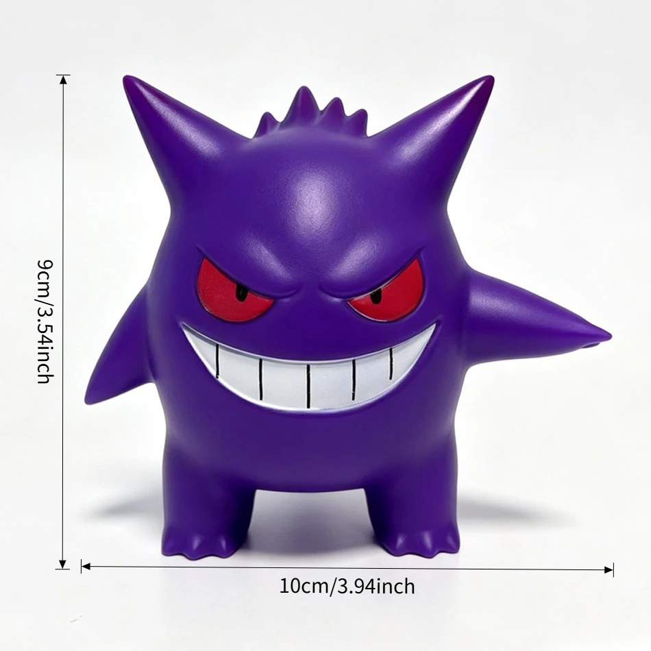 ポケモン ゲンガー フィギュア マスク付き、9cm アニメ  - Anime Merchandise For Kids のレビューと価格