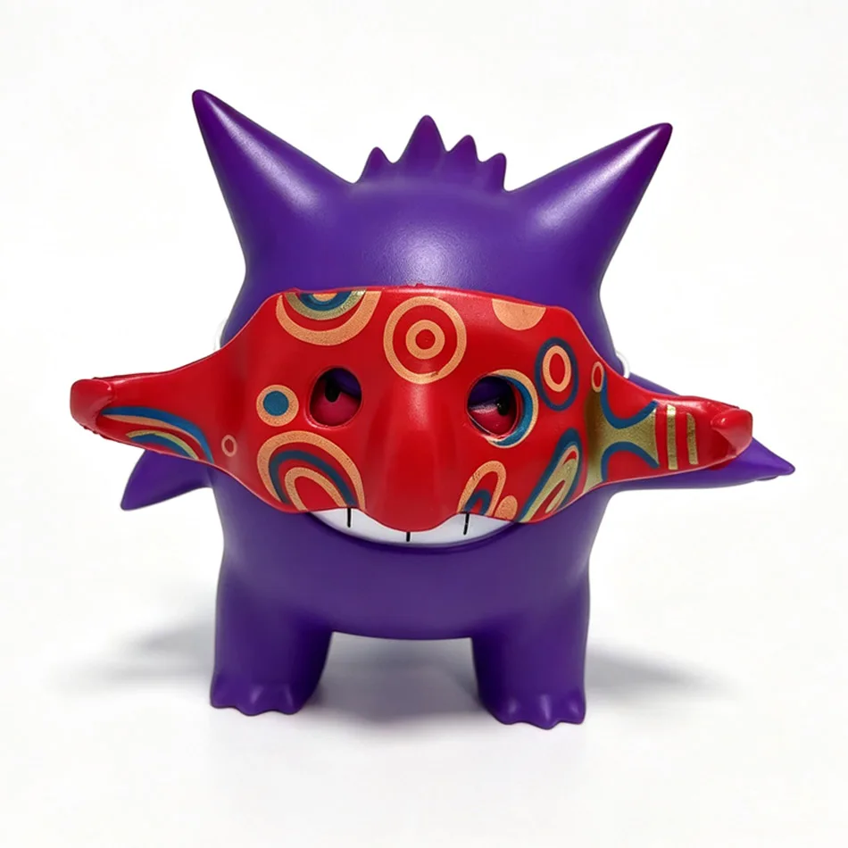 ポケモン ゲンガー フィギュア マスク付き、9cm アニメ  - Anime Merchandise For Kids のレビューと価格