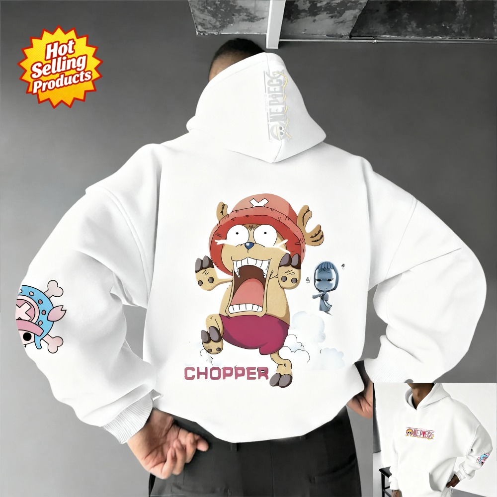 ワンピースパーカー トニートニーチョッパー 新しいスウェット - Anime Merchandise Store Japan のレビューと価格