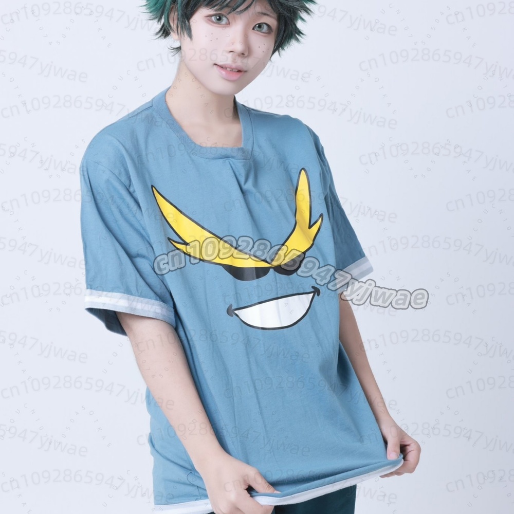 夏メンズレディースマイヒーロー Tシャツマイヒーローアカデミ - Anime Merchandise Clothes のレビューと価格