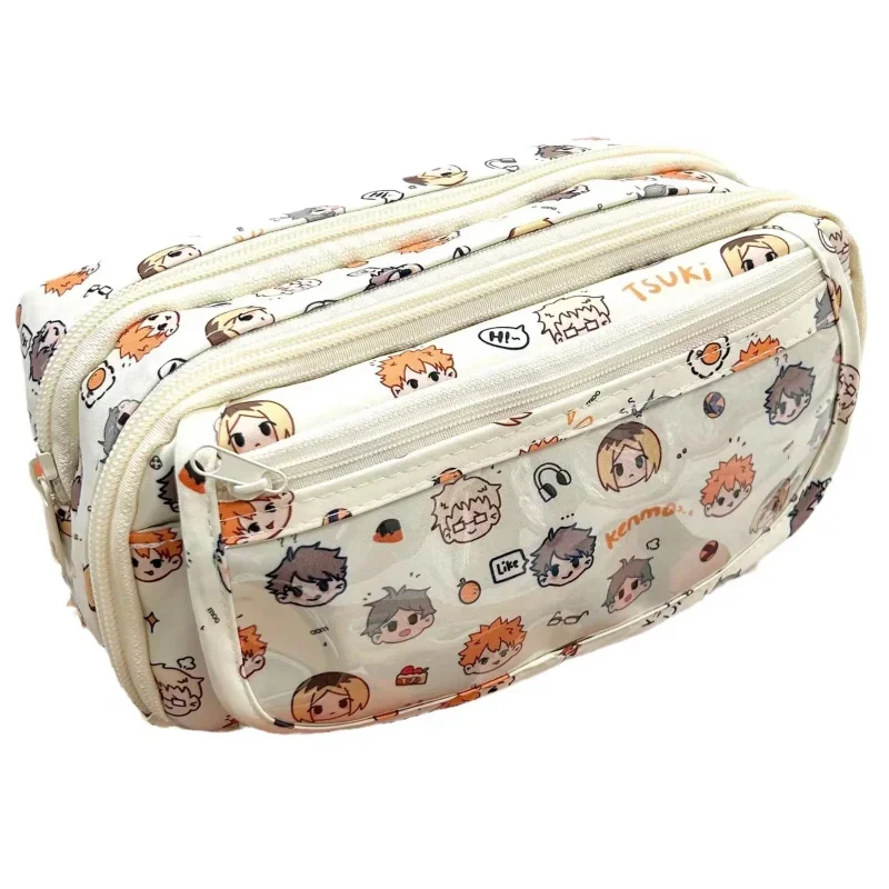 アニメ ハイキュー!! 痛絵柄のかわいいペンケース、漫画風文 - Anime Merchandise Bag のレビューと価格