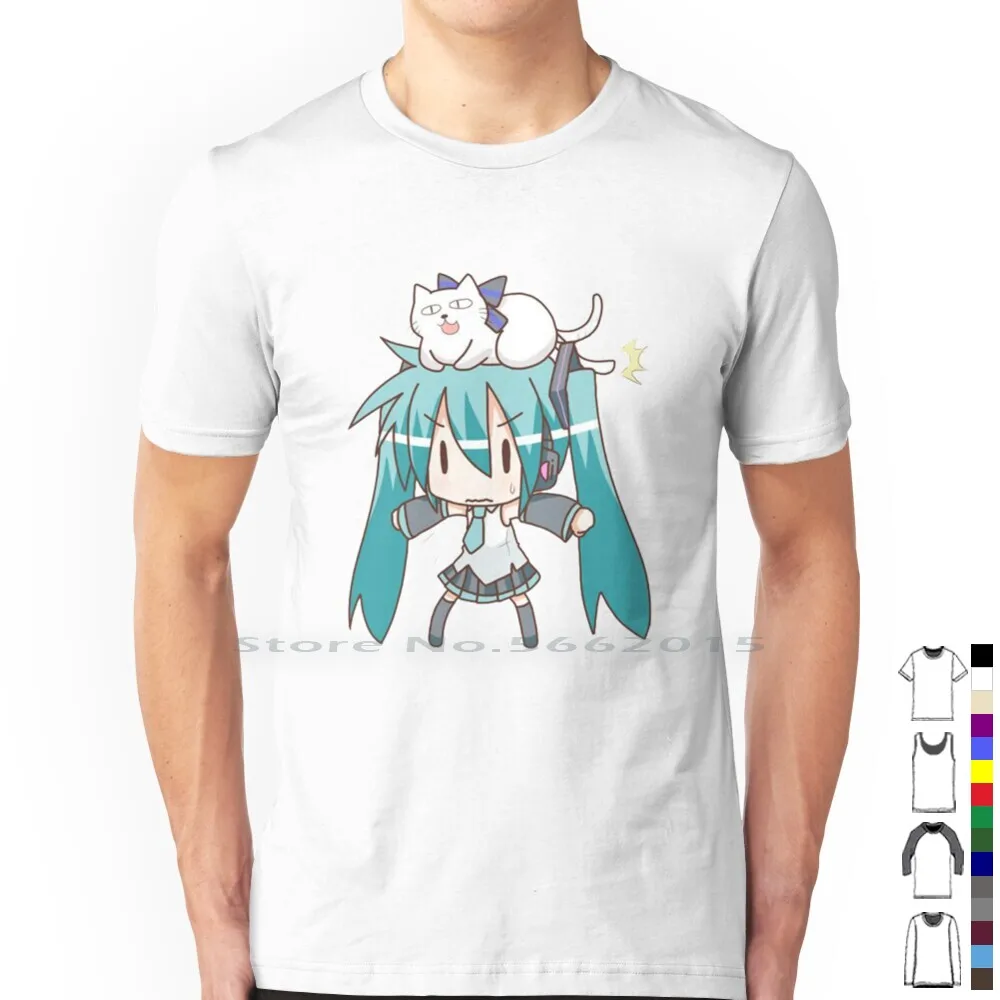 ミク半袖Tシャツ綿100% 、カワイイアニメガールトップ、日 - Anime Merchandise Clothes のレビューと価格